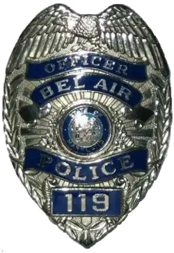 Shield of the Bel Air Police Department