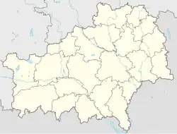 Location of Gomel region