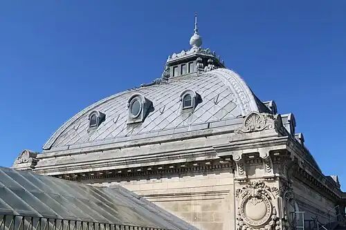 Closeup of the cupola