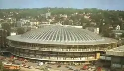 Belgrade Fair – Hall 1, Europe's largest dome and the world's largest dome between 1957 and 1965