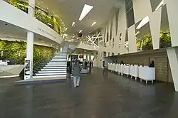 The lobby