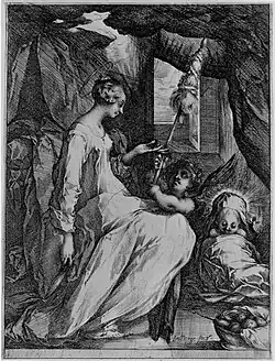 The Virgin with a Spindle