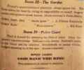Scene III & IV
