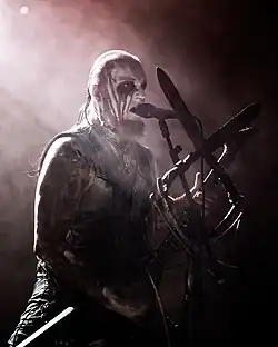 Lehner with Belphegor at Tons of Rock, 2025