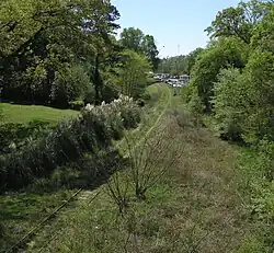 Interim trail adjacent to Piedmont Park
