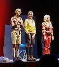 Vittoria Belvedere, Benedicta Boccoli and Debora Caprioglio Donne in pericolo, Teatro San Domenico, Crema, 1 December 2024