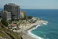 Part of the coast
