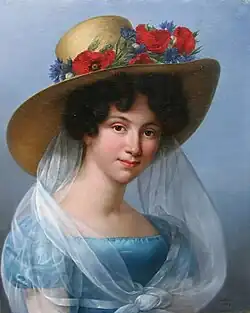 Mathilde Joséphine Hélène Perier, baronne de Chabaud-Latour, at the age of 15 (1827)