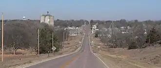 Bennet, seen from the south along Nebraska Highway 43