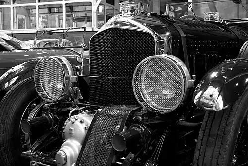 Image 14A Bentley in the National Motor Museum in Beaulieu (from Portal:Hampshire/Selected pictures)