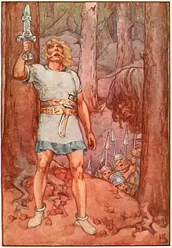 Beowulf, from A Book of Myths