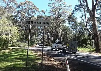 Berambing on the Bell's Line of Road