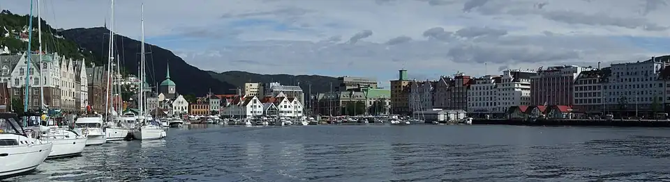 The inner part of the bay