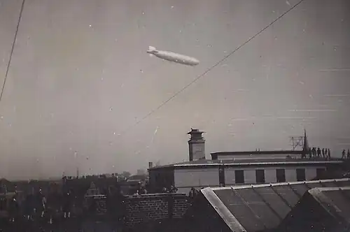 LZ-126 over Berlin, 1924