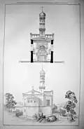 Cut out of Ss. Peter and Paul from the Architektonisches Album (1842)