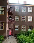 Buildings of the Paddenpuhl settlement at the Breitkopfbecken