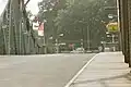 East German border crossing, 1987