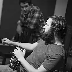Brent Holloman (right) and Ben Mabry of Beta Radio