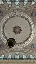 Closer view of the central dome