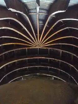 Wooden Ceiling in Main Chaitygruha