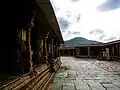 Main shrine and courtyard of the 9th-century Bhoga Nandeeshwara Temple