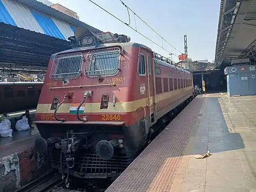 The shed is located near Bhusawal railway station.