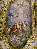 Luca Giordano, The Mind understands the Truth, fresco, Biblioteca Riccardiana reading room.