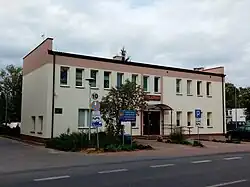 Municipal and Housing Services Department and a library building