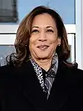 Former Vice President, Kamala Harris, from California, (2021–2025)