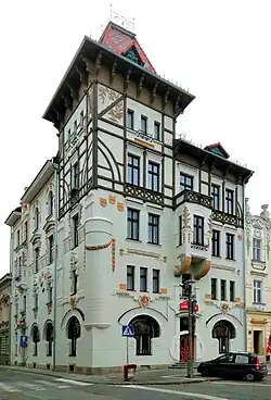 Frog House in Bielsko-Biała (by Emanuel Rost, 1903)