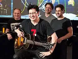 Big Head Todd and the Monsters in 2011 (Mohr in centre w/ guitar)
