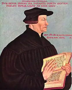 Huldrych Zwingli, 1549