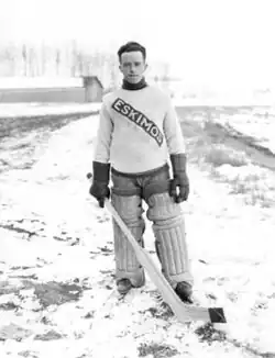 Bill Tobin with the Edmonton Eskimos
