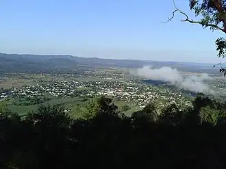 View from HF Batterham Memorial Lookout