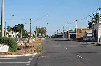 The main street of Birchip