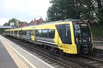 A Class 777 with a service to West Kirby