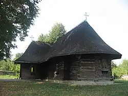 The wooden Orthodox church in Adâncata (2009)