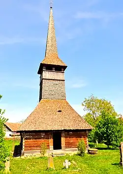 Archangel's wooden church in Apahida