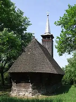 Wooden church in Gheghie