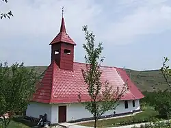 Wooden church in Grindeni