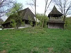 Wooden church in Șpălnaca