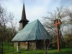 Wooden church in Tioltiur village