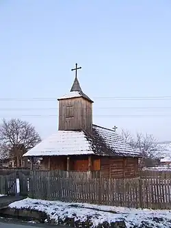 Wooden church in Valea