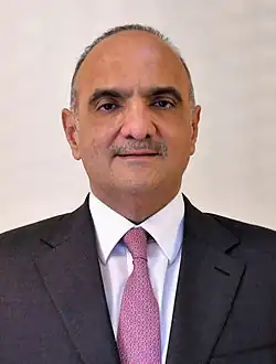 Bisher Al-Khasawneh, former Prime Minister of Jordan