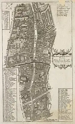 Bishopsgate-Street Ward in 1720