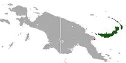 Map of range