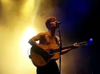 Dixgård performing live in 2015