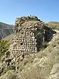 One of the original standing walls of the castle