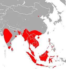 Map of range