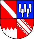 Erasmus's coat of arms as bishop.